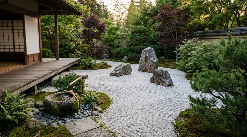 Jardin japonais contemporain : comment éviter la surcharge ?